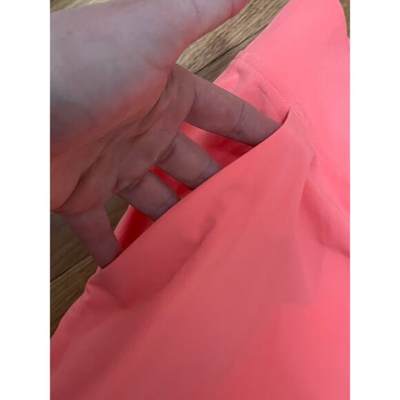 Athleta Brooklyn Ankle Pant Women's 18 Sunset Glow Pink Packable Pull On NWT - Picture 5 of 6